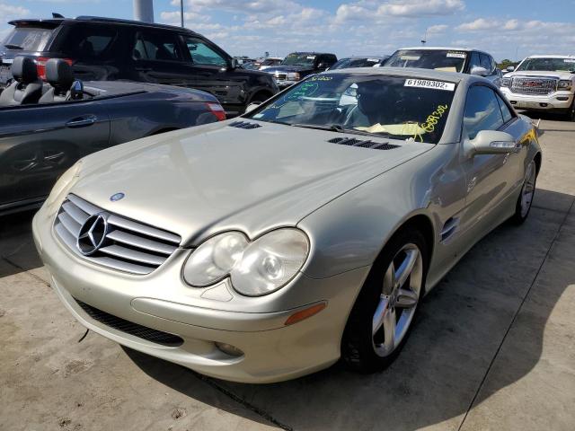 WDBSK75F73F009495 - 2003 MERCEDES-BENZ SL 500R SILVER photo 2