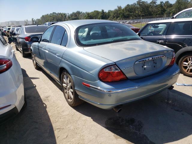 SAJEA01T93FM56657 - 2003 JAGUAR S-TYPE BLUE photo 3