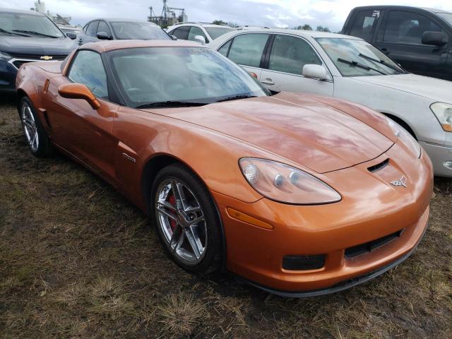 1G1YY26EX75127032 - 2007 CHEVROLET CORVETTE Z ORANGE photo 1