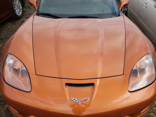 1G1YY26EX75127032 - 2007 CHEVROLET CORVETTE Z ORANGE photo 7