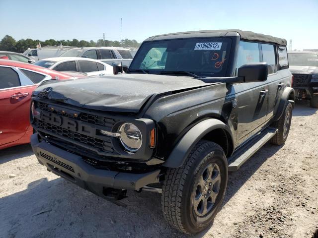 1FMDE5BH9NLA82556 - 2022 FORD BRONCO BAS BLACK photo 2