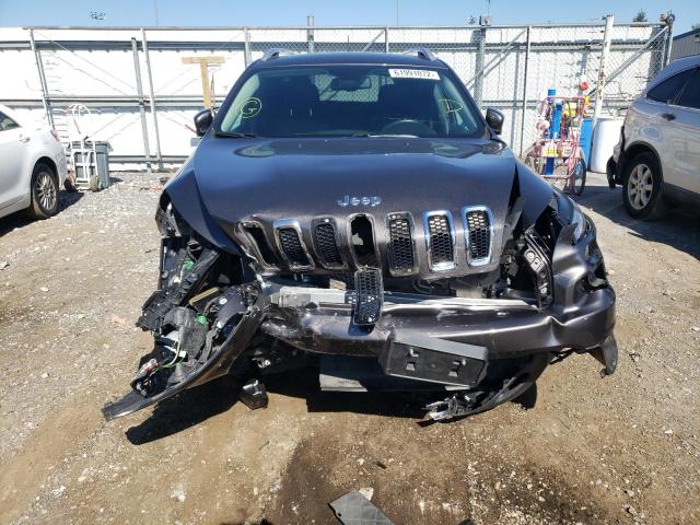 1C4PJMDB5JD561402 - 2018 JEEP CHEROKEE L GRAY photo 9