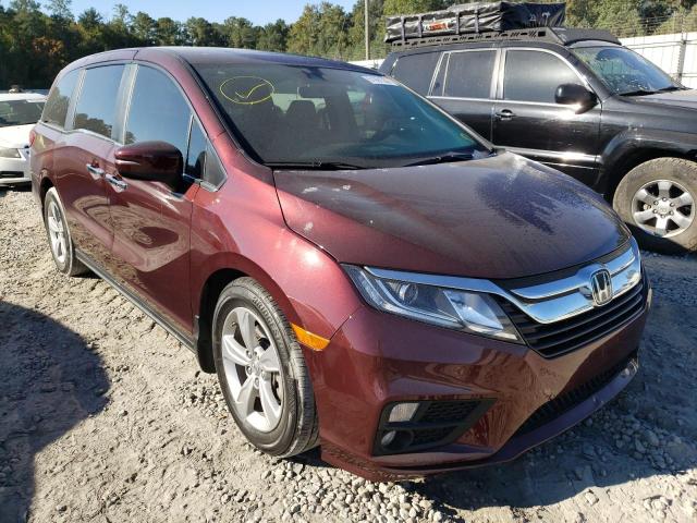 5FNRL6H73LB054899 - 2020 HONDA ODYSSEY EX MAROON photo 1