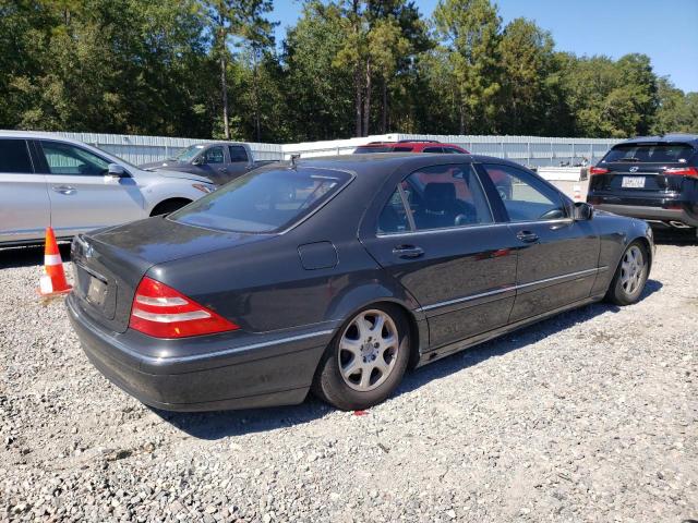 WDBNG70J51A201261 - 2001 MERCEDES-BENZ S 430 BLUE photo 4