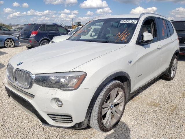 5UXWZ7C59F0F75983 - 2015 BMW X3 SDRIVE2 WHITE photo 2