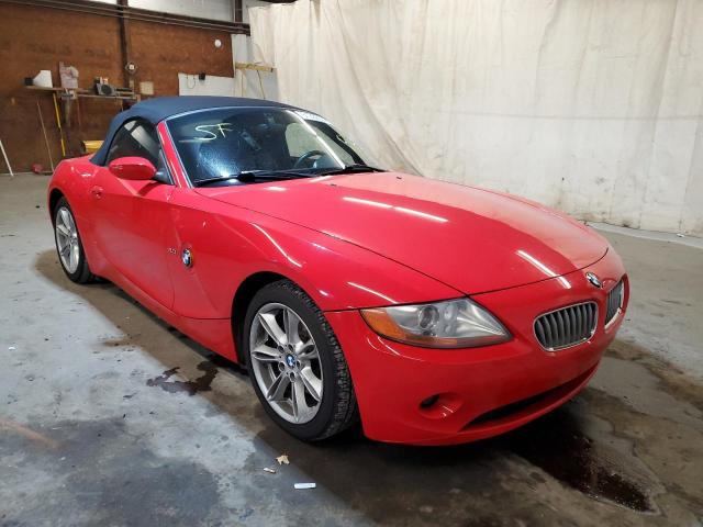 4USBT53473LU04650 - 2003 BMW Z4 3.0 RED photo 1