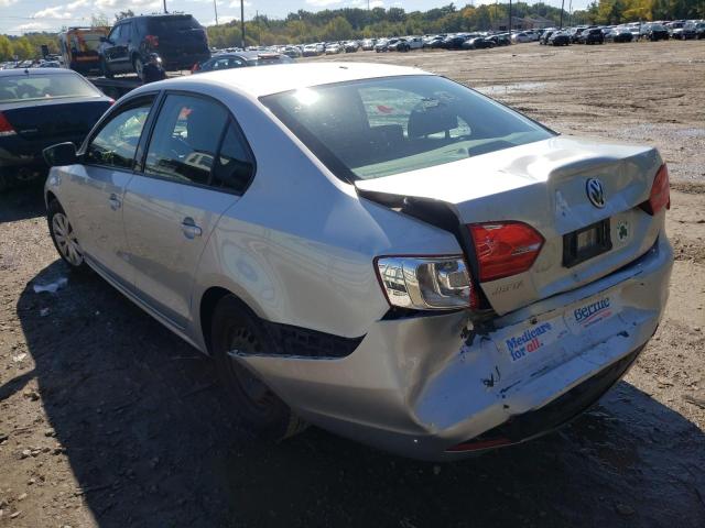3VW2K7AJ1EM426462 - 2014 VOLKSWAGEN JETTA BASE 银色 照片 9