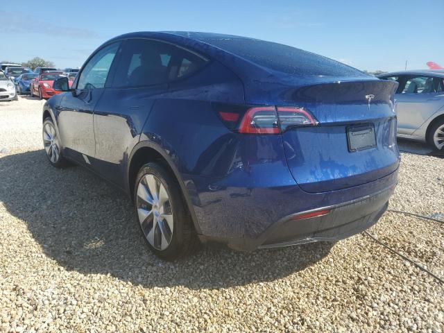 5YJYGDEE3MF205958 - 2021 TESLA MODEL Y أزرق صورة 3