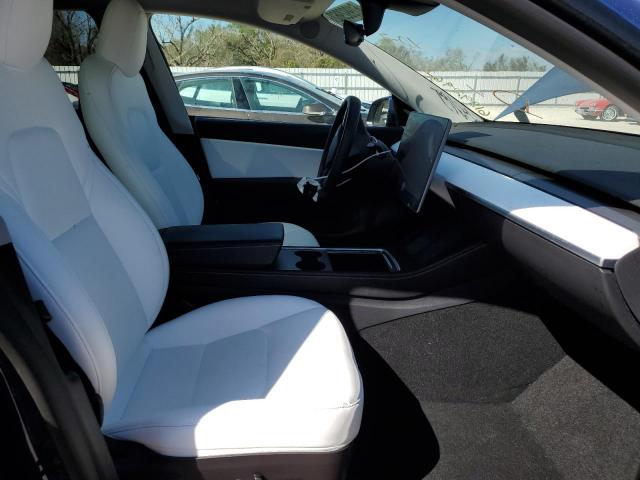 5YJYGDEE3MF205958 - 2021 TESLA MODEL Y أزرق صورة 5