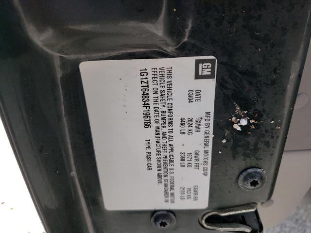 1G1ZT64834F196786 - 2004 CHEVROLET MALIBU MAX 黑色 照片 10