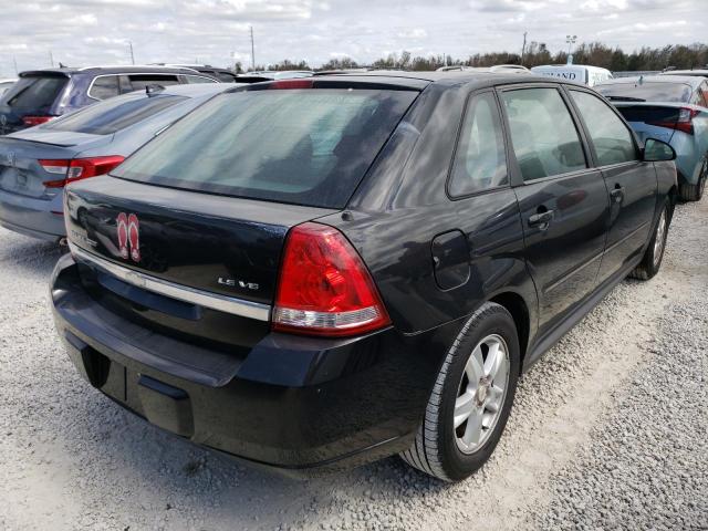 1G1ZT64834F196786 - 2004 CHEVROLET MALIBU MAX 黑色 照片 4