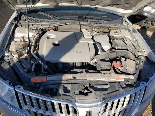 3LNDL2L37BR762556 - 2011 LINCOLN MKZ HYBRID WHITE photo 7