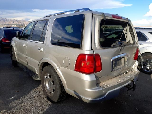 5LMFU28R94LJ15092 - 2004 LINCOLN NAVIGATOR 银色 照片 3