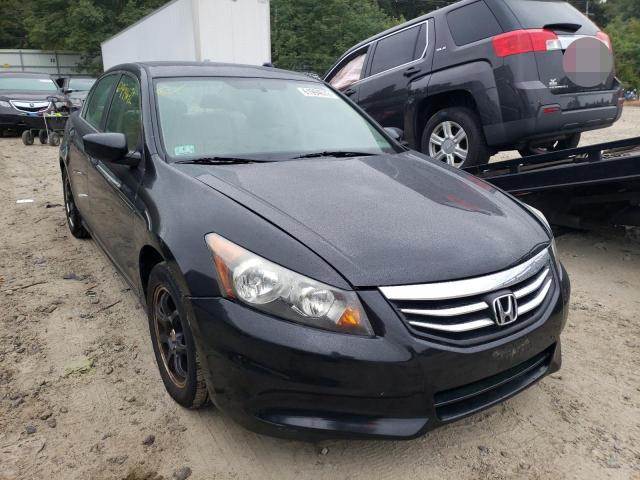 1HGCP2F34CA137934 - 2012 HONDA ACCORD LX BLACK photo 1