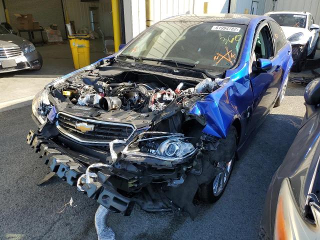 6G3F15RW6FL108404 - 2015 CHEVROLET SS BLUE photo 2