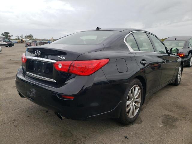 JN1EV7AR0GM342700 - 2016 INFINITI Q50 PREMIU BLACK photo 4