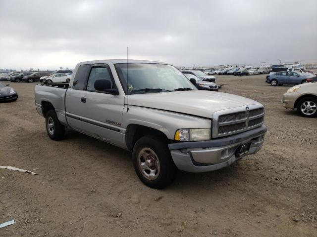 1B7HC13Z1YJ110491 - 2000 DODGE RAM PICKUP SILVER photo 1