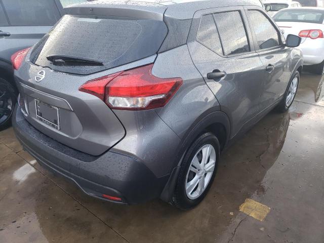 3N1CP5CU2JL499900 - 2018 NISSAN KICKS S GRAY photo 4