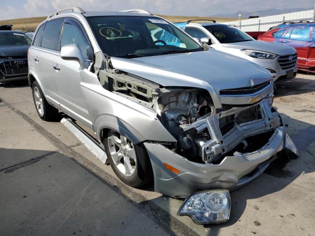 3GNAL4EK0ES672063 - 2014 CHEVROLET CAPTIVA LT SILVER photo 1