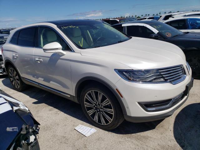 2LMPJ9JR7JBL40047 - 2018 LINCOLN MKX BLACK WHITE photo 1