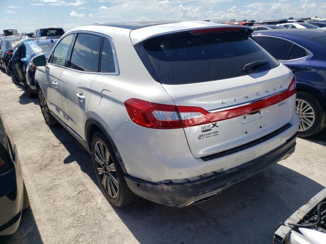 2LMPJ9JR7JBL40047 - 2018 LINCOLN MKX BLACK WHITE photo 3