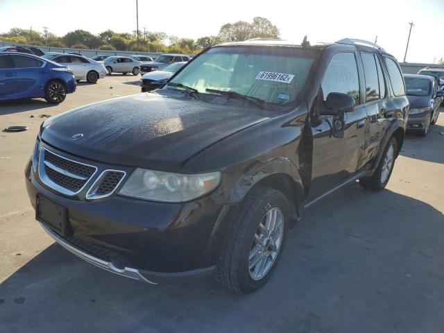 5S3ET13S372803684 - 2007 SAAB 9-7X 4.2I BLACK photo 2