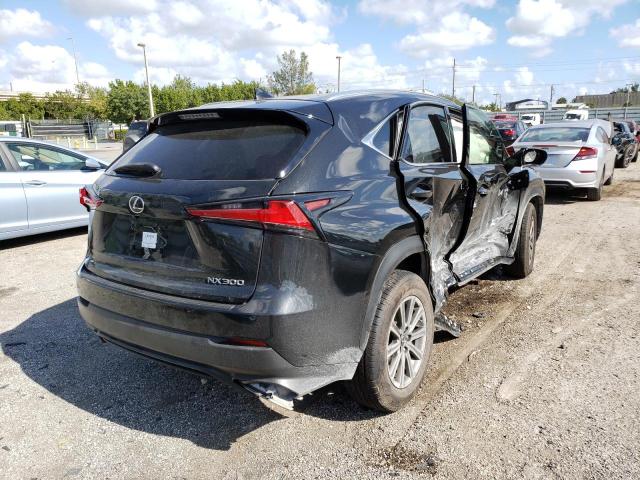 JTJYARBZ2J2097799 - 2018 LEXUS NX 300 BAS BLACK photo 4