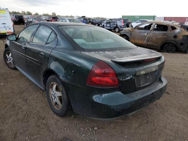 2G2WP522541195903 - 2004 PONTIAC GRAND PRIX მწვანე ფოტო 3