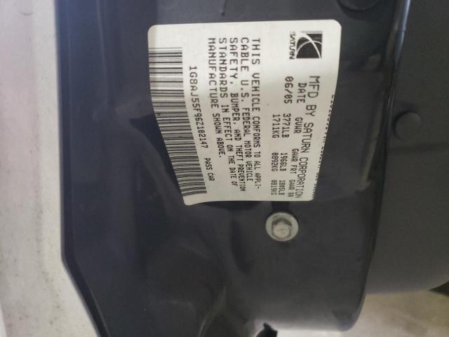1G8AJ55F96Z102147 - 2006 SATURN ION LEVEL SILVER photo 10