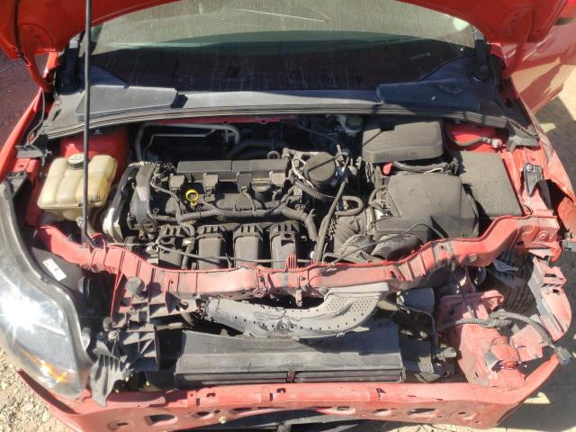 1FAHP3F26CL129877 - 2012 FORD FOCUS SE RED photo 7
