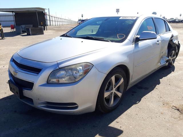 1G1ZC5E04CF300932 - 2012 CHEVROLET MALIBU 1LT 银色 照片 2