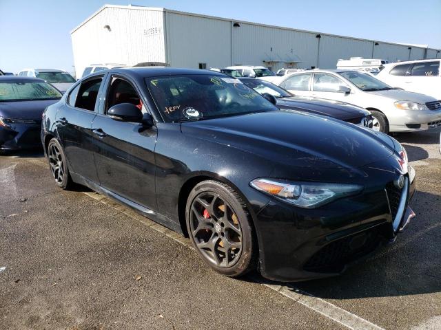 ZARFAMAN6K7621543 - 2019 ALFA ROMEO GIULIA BLACK photo 1