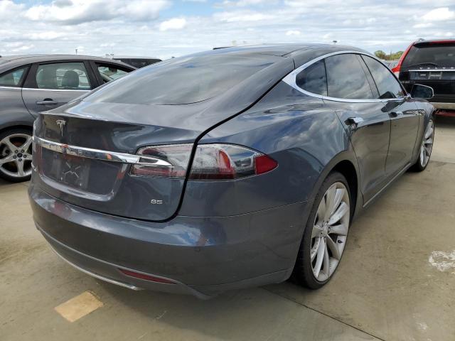 5YJSA1H15EFP62449 - 2014 TESLA MODEL S Boz foto 4