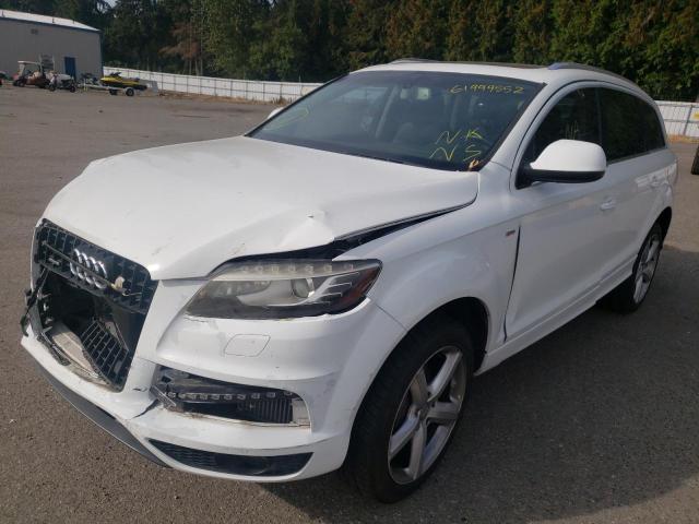 WA1WMAFE9AD002292 - 2010 AUDI Q7 PRESTIG WHITE photo 2