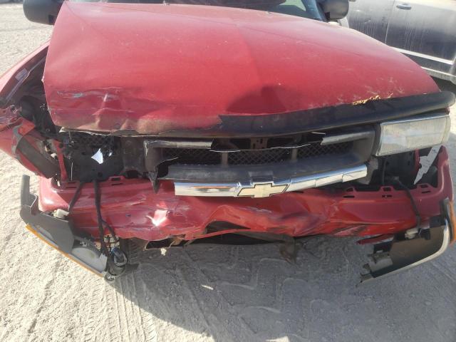 1GCCS14511K166763 - 2001 CHEVROLET S TRUCK S1 RED photo 7