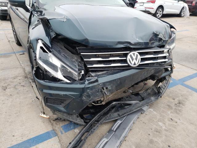 3VV2B7AX0KM172781 - 2019 VOLKSWAGEN TIGUAN SE GREEN photo 9