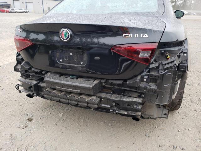 ZARFANAN8K7620674 - 2019 ALFA ROMEO GIULIA CHARCOAL photo 9