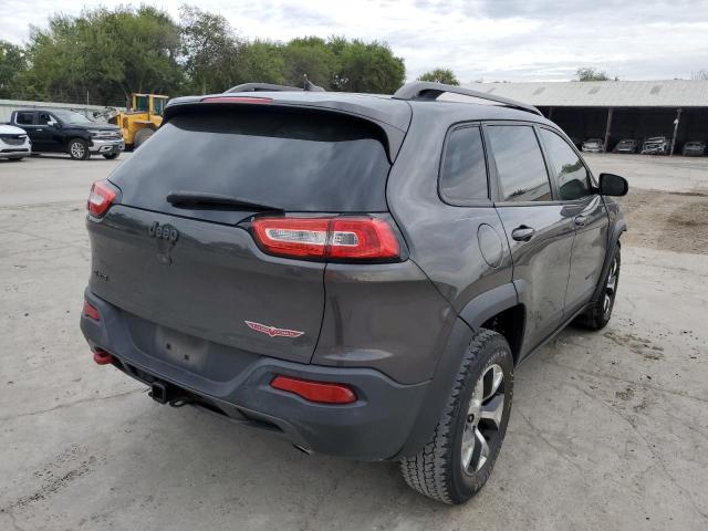 1C4PJMBS4FW529054 - 2015 JEEP CHEROKEE T GRAY photo 4