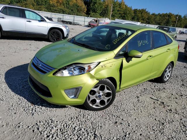 3FADP4CJXBM232247 - 2011 FORD FIESTA SEL GREEN photo 2