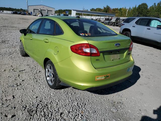 3FADP4CJXBM232247 - 2011 FORD FIESTA SEL GREEN photo 3