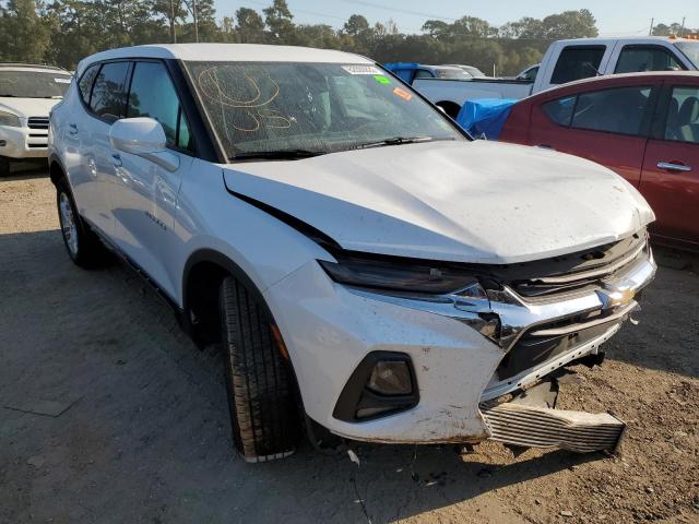 3GNKBCR47NS128964 - 2022 CHEVROLET BLAZER 2LT WHITE photo 1