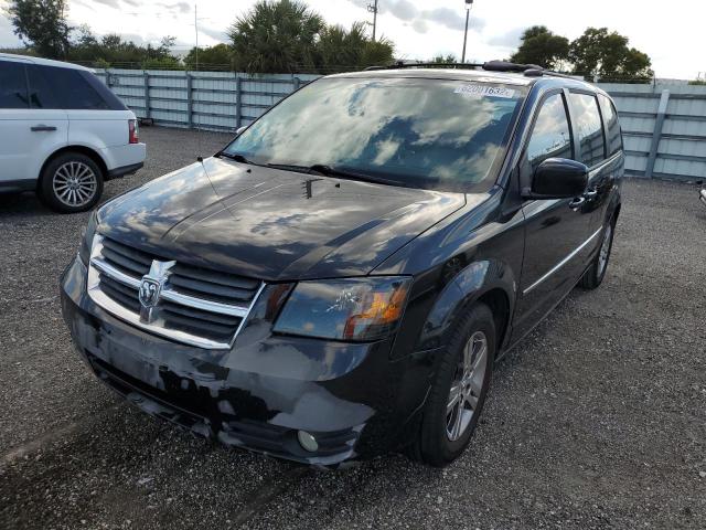 2D4RN6DX9AR336453 - 2010 DODGE GRD CARAVA BLACK photo 2