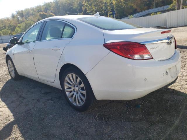 2G4GS5EC5B9194795 - 2011 BUICK REGAL CXL WHITE photo 3