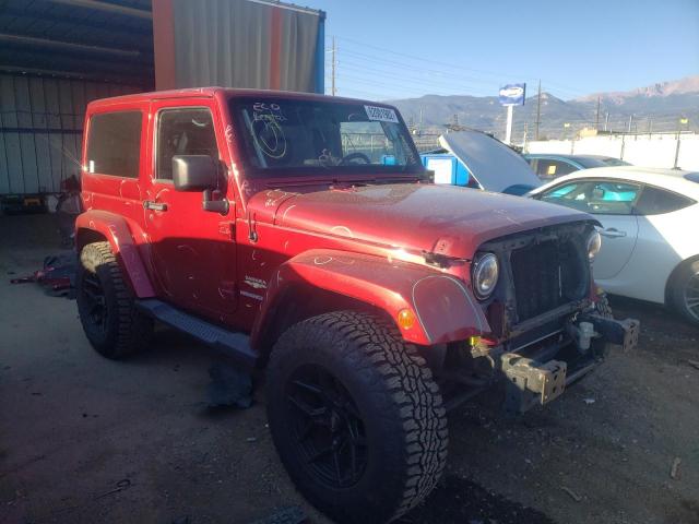1C4AJWBG6CL231583 - 2012 JEEP WRANGLER S RED photo 1