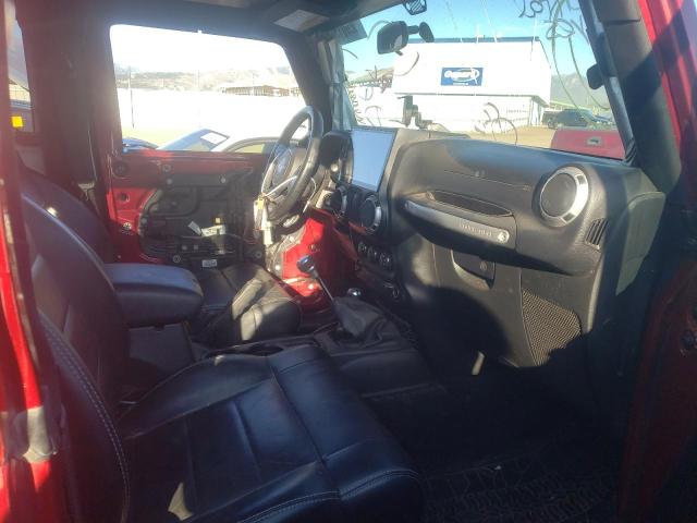 1C4AJWBG6CL231583 - 2012 JEEP WRANGLER S RED photo 5