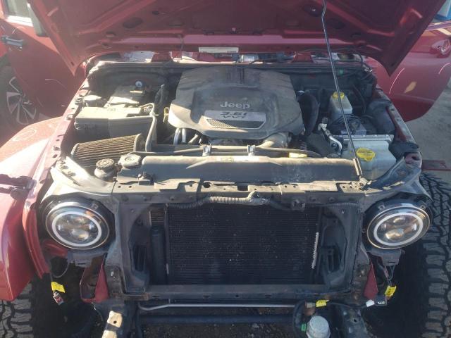 1C4AJWBG6CL231583 - 2012 JEEP WRANGLER S RED photo 7