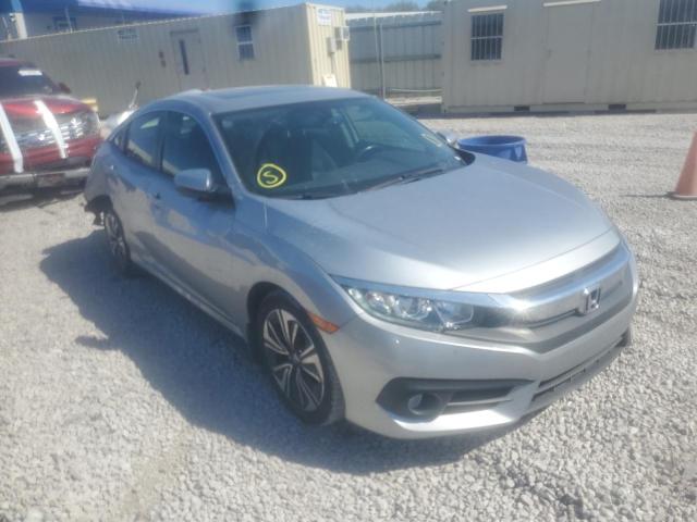 JHMFC1F73JX003817 - 2018 HONDA CIVIC EXL Gümüş foto 1