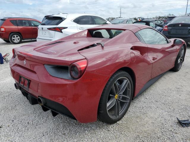 ZFF80AMA7J0230021 - 2018 FERRARI 488 SPIDER RED photo 4