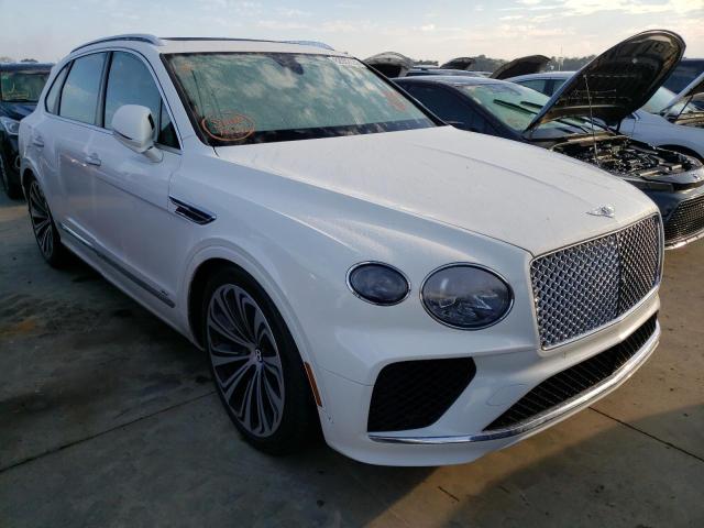 SJAAM2ZV2MC033574 - 2021 BENTLEY BENTAYGA WHITE photo 1