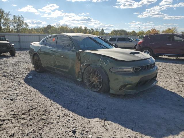 2C3CDXGJ7MH556417 - 2021 DODGE CHARGER SC GREEN photo 1